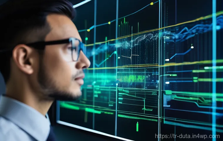 AI를 활용한 데이터 수집의 장단점 - **Prompt:** A dynamic, high-tech illustration showcasing the incredible efficiency and speed of AI i...
