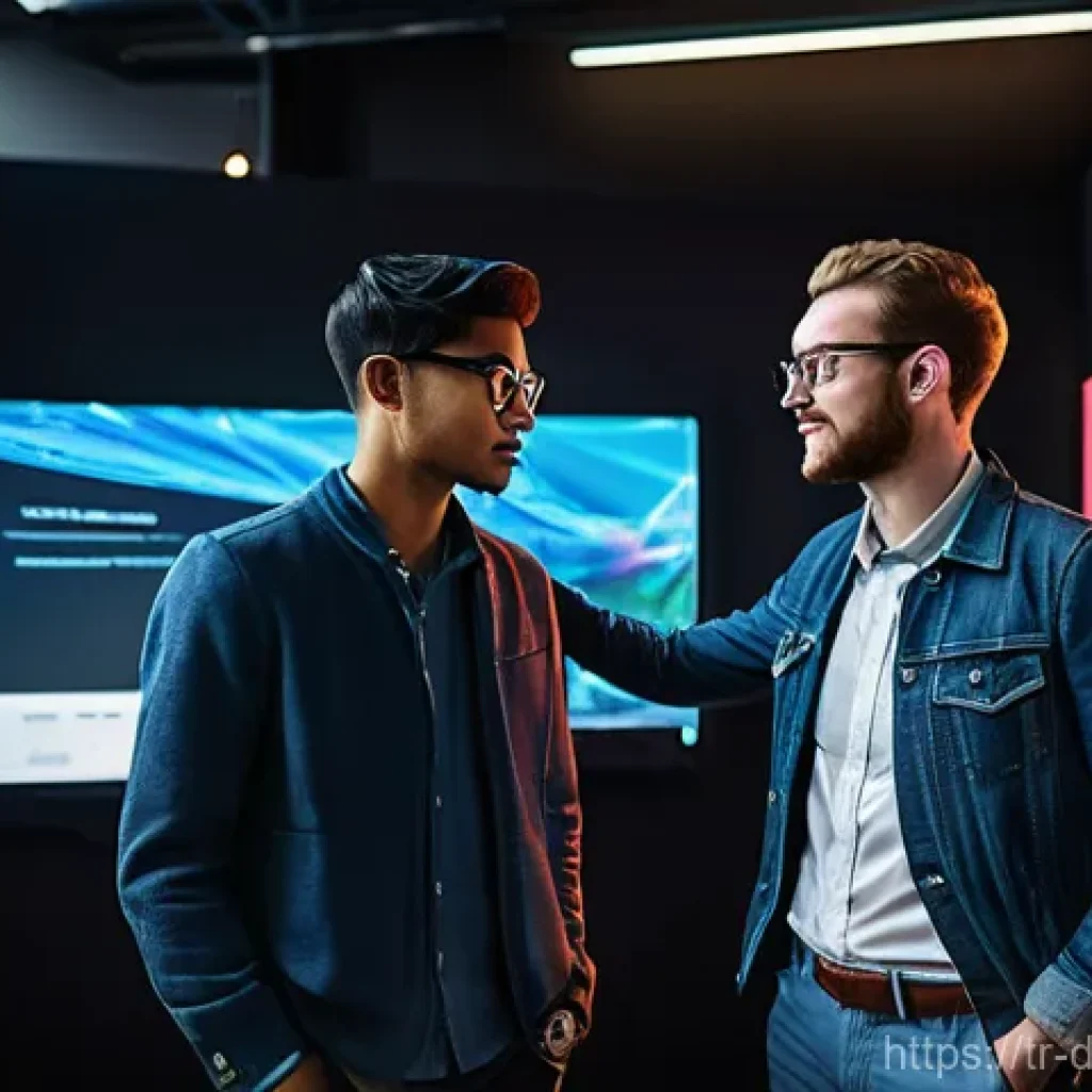 개인 프로젝트에서 유용한 데이터셋 소개 - **Prompt:** A diverse group of young, enthusiastic data scientists and developers, aged 18-30, are g...